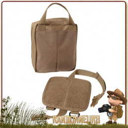 Pochette militaire Utilitaire MOLLE coyote Rothco sac dos tactique