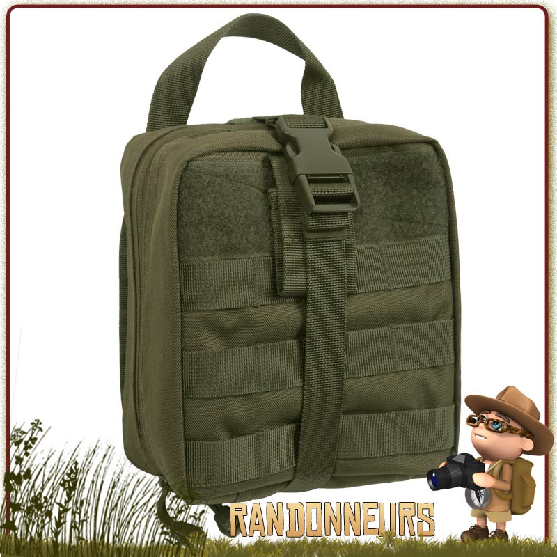 Pochette kit survie Tactique militaire Molle Breakaway Rothco france