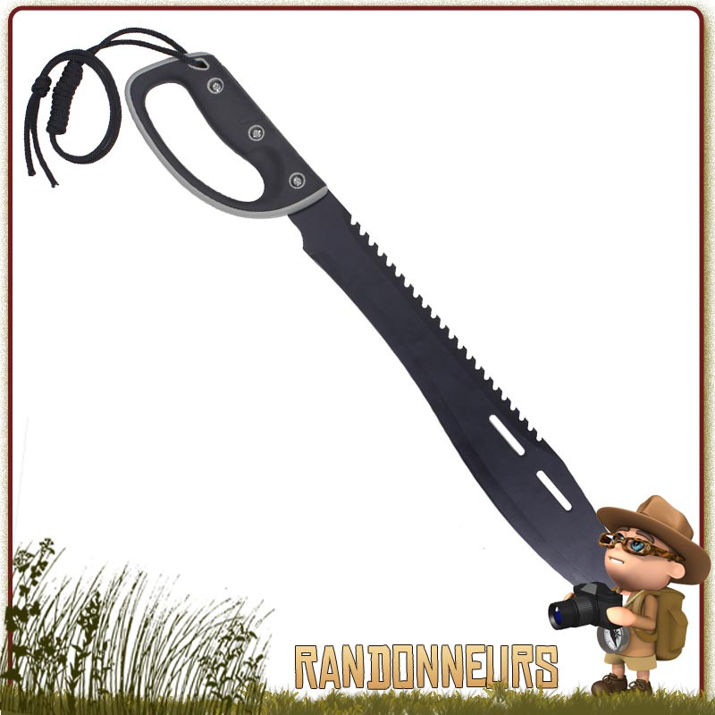 Machette D Handle SawBack Rothco randonnée bushcraft survie jungle