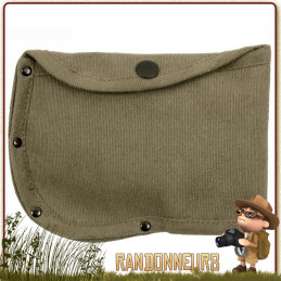 Housse Canvas pour Hachette Rothco étui en coton canvas haute résistance, avec passant pour ceinture pour hache bushcraft