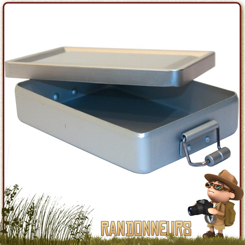Imperméable à L'Eau Kit De Survie Boîte Plastique Rangement Compact Box Bushcraft Camping Tin