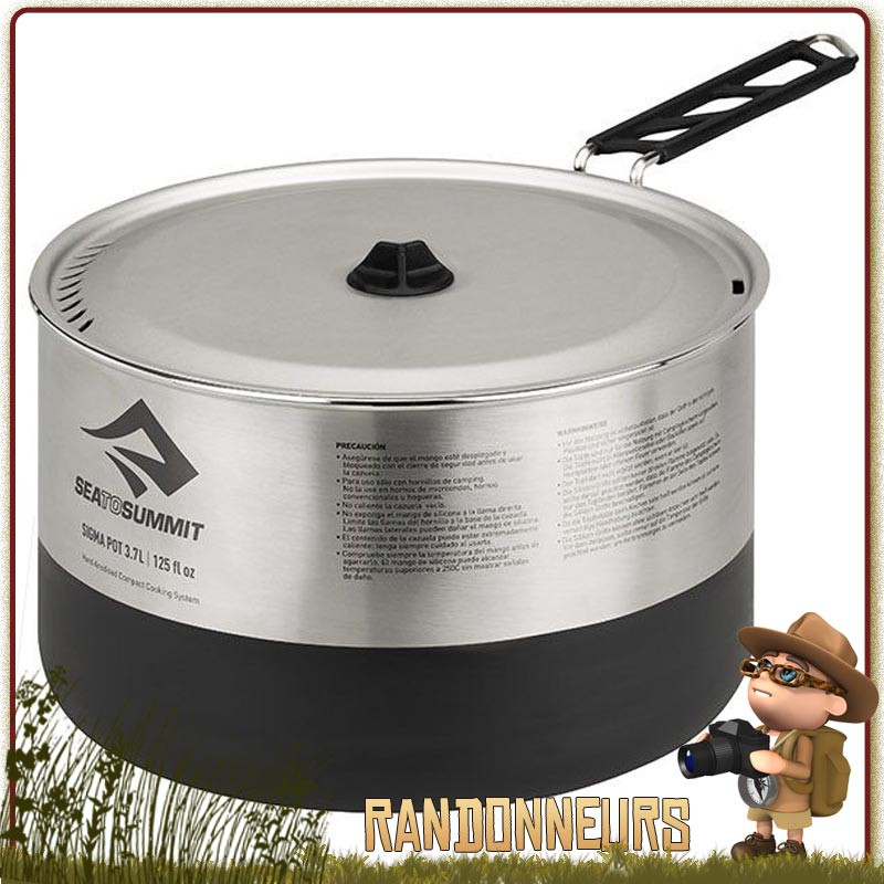 CASSEROLE ANTI-ADHESIVE NOIRE AVEC 2 POIGNEES REPLIABLES 16CM