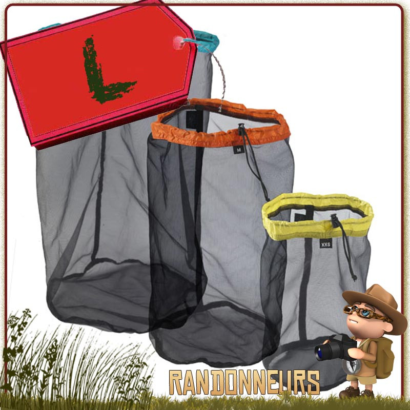 Sac de rangement ultra léger 15 Litres randonnée légère et voyage pour compartimenter votre sac à dos