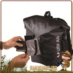 Sac A Dos Etanche TROON 70 Litres NOIR Highlander trekking expedition