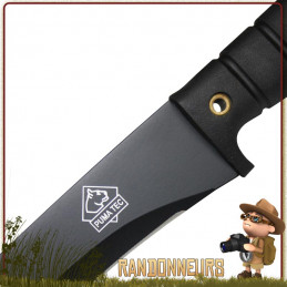 mini Machette Bushcraft Acier 18 cm Herbertz full tang manche cerisier