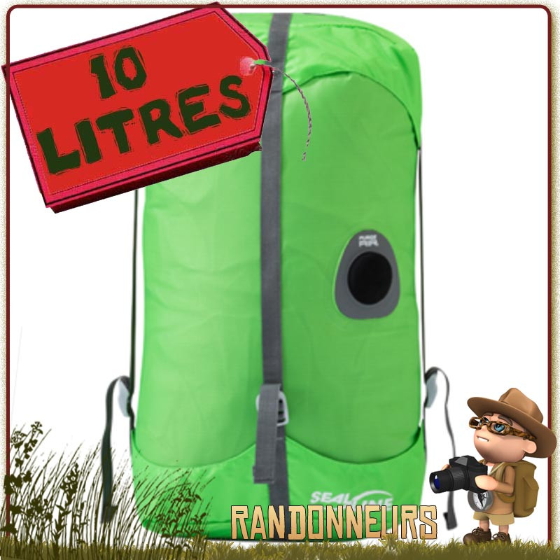 Sac de Compression BlockerLite 10L Seal Line Etanche randonnée légère