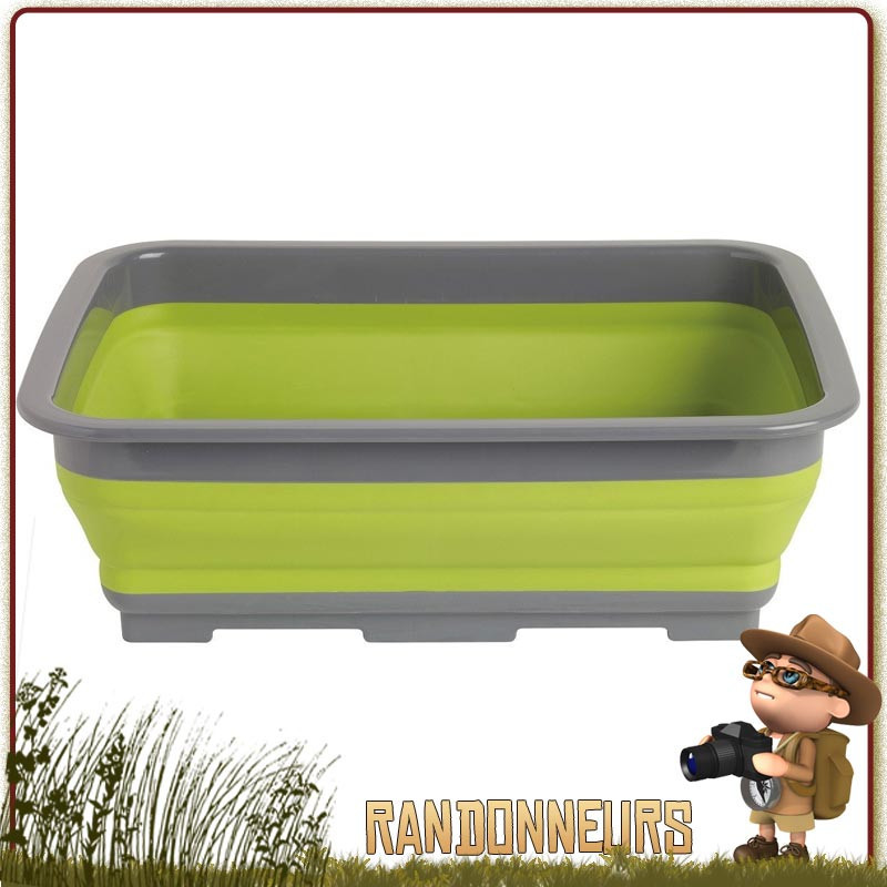 Seau Bassine Repliable Sink 8.5 Litres UST pour vaisselle camping