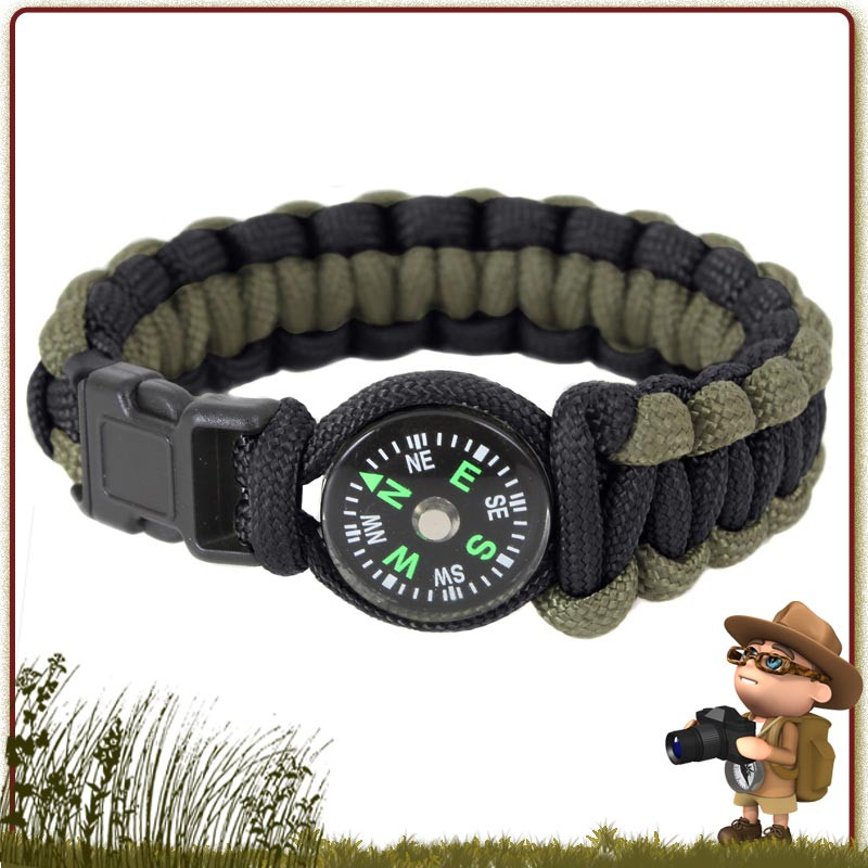 meilleur Bracelet king cobra tressage Paracord 101 Inc vert armee