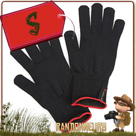 Gants Thermoline Tactile Finger Touch ARVA Small