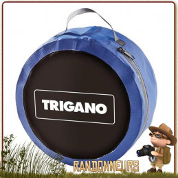 Douche Pressurisée Solaire Trigano portable de volume 11 Litres Pratique au camping, à la plage