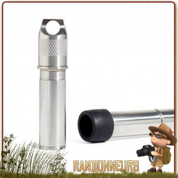 Ultimate Fire Starter Blaze Vargo avec briquet survie essence et paille boufadou pour réchaud bois bushcraft