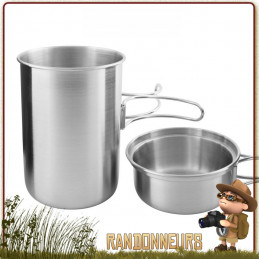 popote bushcraft inox pot handle 85 cl tatonka cuisson feu de bois
