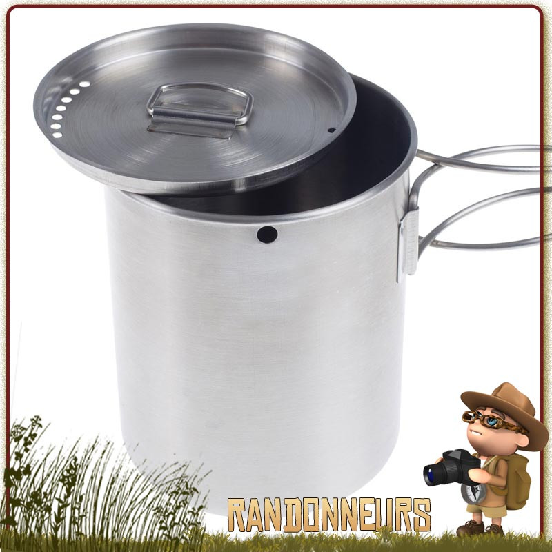 Casserole Familiale Inox 6 Litres Tatonka camping bushcraft nature