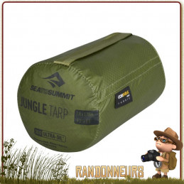 Tarp Jungle pour hamac Sea To Summit nylon cordura robuste et léger pour randonnée bivouac bushcraft