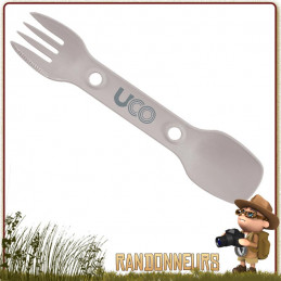 Spork Utility UCO le set de couverts ultra léger pour randonner et le bivouac minimaliste. Nylon alimentaire sans bpa