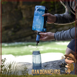 Paille Filtrante Lifestraw peak meilleur filtre paille survie portable