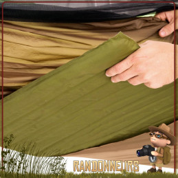 Hamac Adventure Hero XXL Amazonas de grande taille pour un couchage bushcraft jungle spacieux anti moustiques
