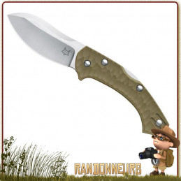 meilleur couteau pliant fox knive Zero manche nylon fibre de verre randonnee bushcraft