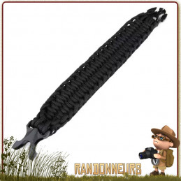 Cordelette paracorde 550 EDCX Nylon Paracord noire