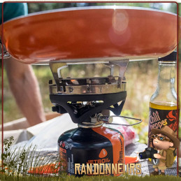 Poele à Frire Skillet Sea To Summit  revêtement céramique antiadhésive pour randonner léger