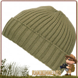 Bonnet randonnee Bushcraft Polaire Vert Fostex pour l'hiver au chaud