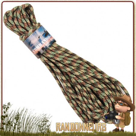 Corde Nylon 7mm x15m Camo 101 Inc