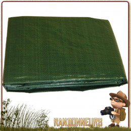 Bache Tarp Plastique 240 par 180 Highlander abri bushcraft survie