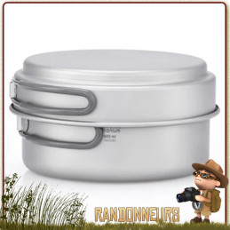 Popote Inox CampFire Small Primus Casserole Poêle couvercle passoire