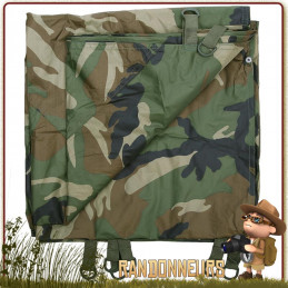 Kit Tarp militaire survie bushcraft camouflage woodland camo Tactique 100 INC