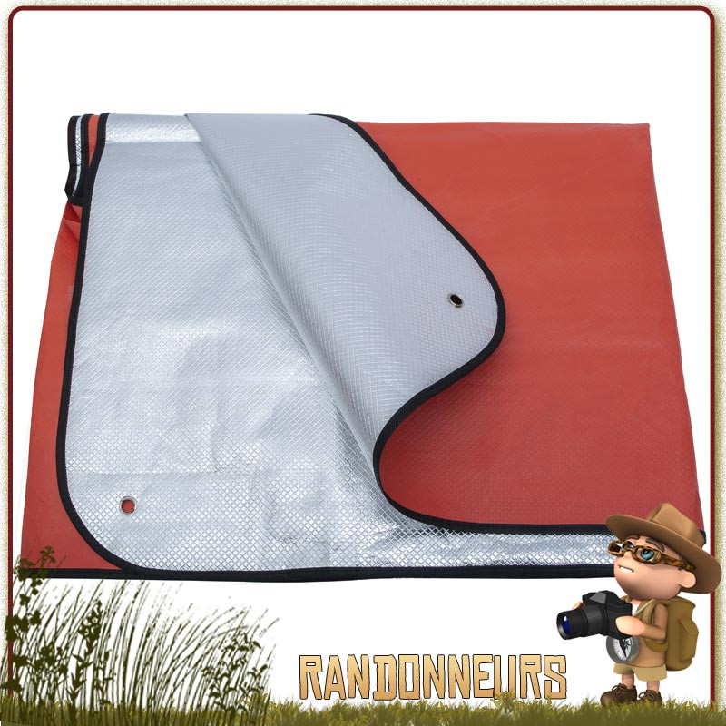 Tente abri couverture de Survie d'urgence montagne Rothco