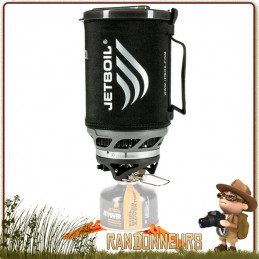 Rechaud SUMO JetBoil grande taille popote optimisee repartiteur de chaleur famille ultra leger pour randonner