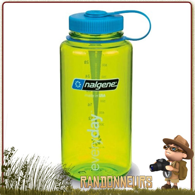 Gourde Nalgene Randonnée 100 cl JAUNE