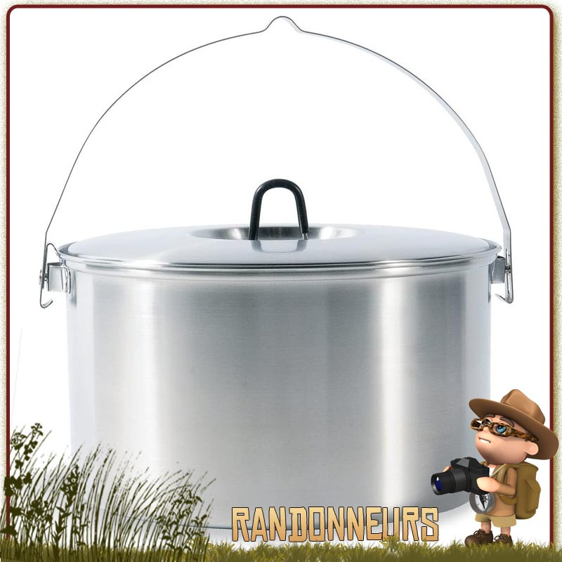 Tasse popote bouilloir inox - Bivouac & Bushcraft 