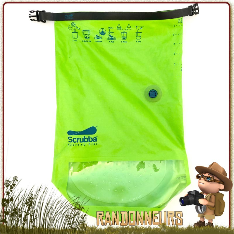 Sac de lavage camping / Scrubba 