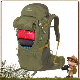 Sac à Dos randonnée TRANSALP 60 Litres Ferrino est un sac à dos robuste et compact, très apprécié par les randonneurs