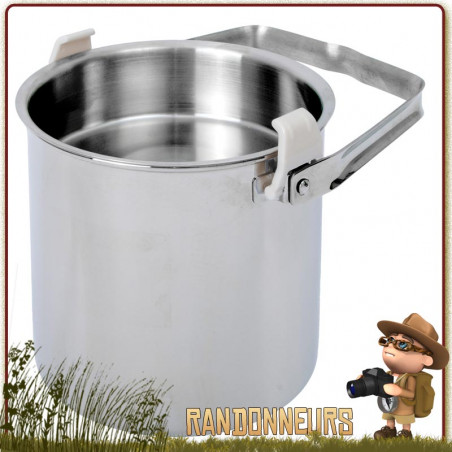 Pot Inox Billy Can 2 Litres RELAGS