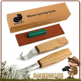 Kit couteaux Outils à Sculpter S01 Beavercraft bushcraft