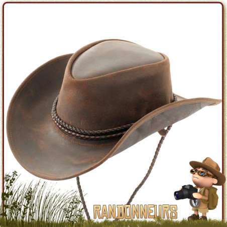 Chapeau Cuir Trappeur Origin Outdoors Taille Small