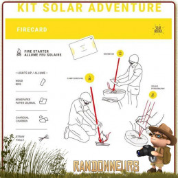 miroir de survie Adventure Kit Solar Brother