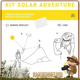 kit de survie nature Adventure Kit Solar Brother