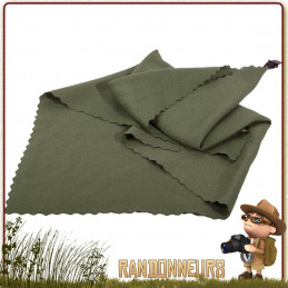 meilleure Mini Serviette Microfibres 40x40 Basic Nature Small Olive ultra légere et absorbante