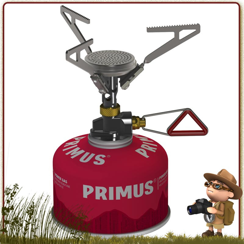 - compact léger lumière pour le camping gaz acier mesh Primus micron lanterne 