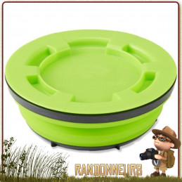 1 Pc Pliable Vaisselle Bol Pliable Bassin Pliable Rond Silicone Lavabo  Multifonction pour Camping, Caravane, Activités de plein air, Cookin