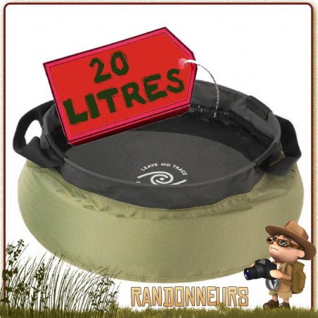 Bassine Souple Pliante 20 Litres Sea To Summit