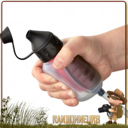 filtre portable TrailShot de MSR est novateur dans le sens où il s'agit d'un filtre eau de randonnée léger et compact