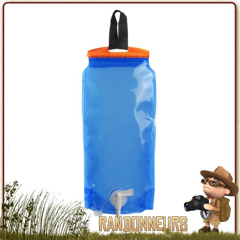 Réserve Eau Souple LIQUITAINER 4 Litres SOURCE trek randonnée