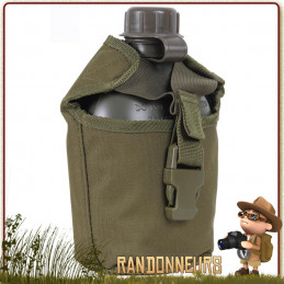 Pochette porte gourde type GI's Rothco  armée américaine pour gourde militaire inox ou plastique de type gi's us