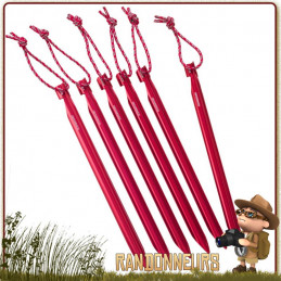 MSR, le choix des accessoires pour tente randonnée légère MSR, piquet de tente  GroundHog MSR