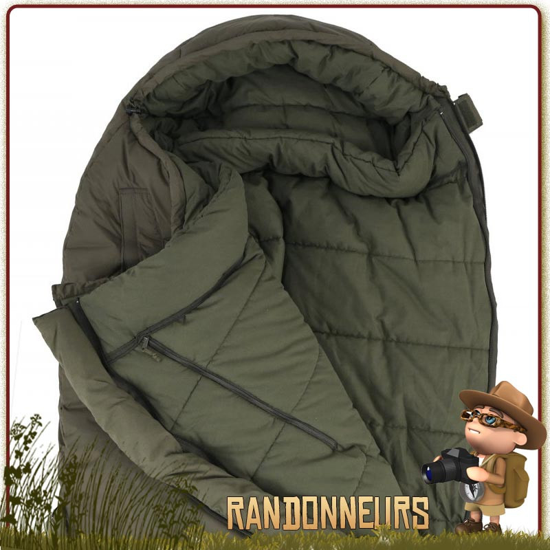 Sac de on sale couchage armée