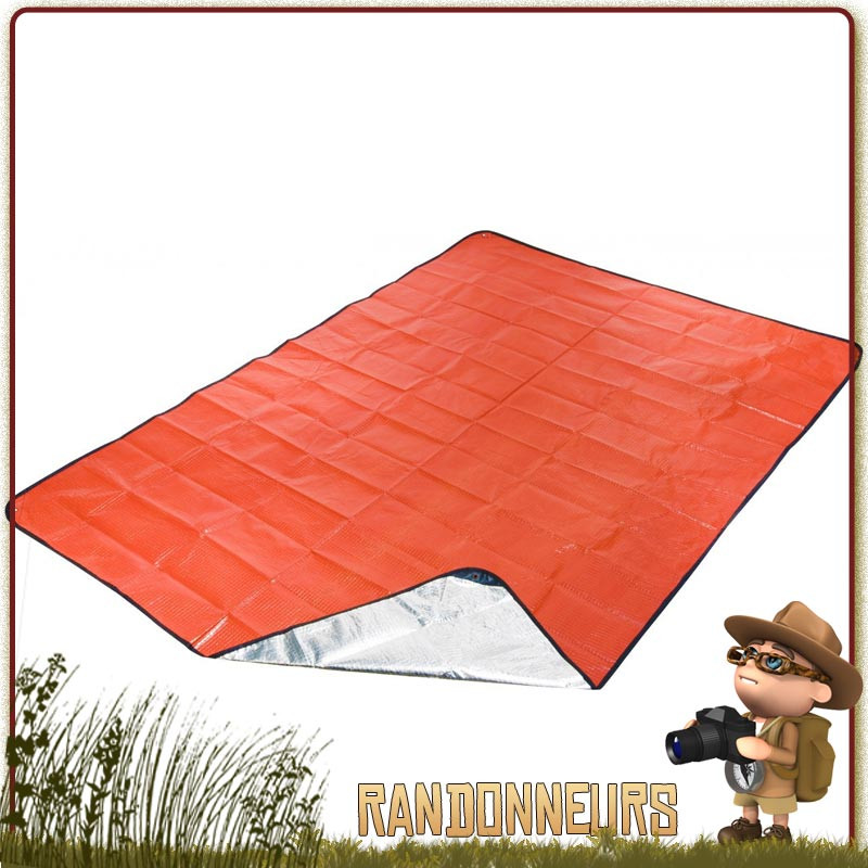 tarp bushcraft xxl grande taille étanche abri bivouac survie léger